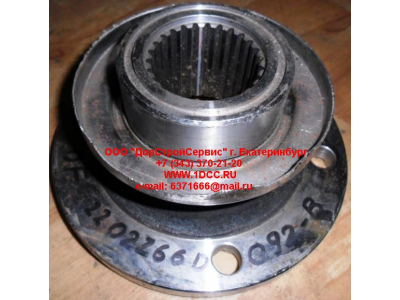 Фланец основного карданного вала DF DONG FENG (ДОНГ ФЕНГ) 2202Z66D-092B для самосвала фото 1 Хабаровск