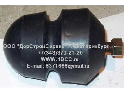 Отбойник рессоры передней круглый с болтом H2/H3 HOWO (ХОВО) WG9725521210 фото 1 Хабаровск