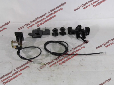 Замок капота (комплект L+R) DF DONG FENG (ДОНГ ФЕНГ) 5301609-C0100+5301610-C01 для самосвала фото 1 Хабаровск