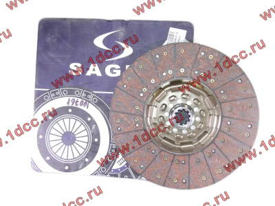 Диск сцепления ведомый 420 мм SAGES H2/H3 HOWO (ХОВО) WG1560161130 фото 1 Хабаровск