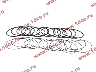 Кольцо уплотнительное гильзы цилиндра (комплект 12 тонких и 12 толстых) двигатель TD226B6G Lonking CDM (СДМ) 01153804/01153805 фото 1 Хабаровск